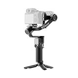 DJI RS 3 Mini, 3-Axis Gimbal Stabilizer for Cameras Canon/Sony/Panasonic/Nikon/Fujifilm, 2 kg (4.4 lbs) Tested Payload, Camera Stabilizer, Camera Gimbal with Native Vertical Shooting