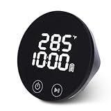 Ice Bath Water Thermometer and Timer,Large Backlit Cold Plunge Thermometer,IPX8 Waterproof Floating,USB and Solar Charging,for Hot Tub, and Ice Bath Tubs USB Cable Included