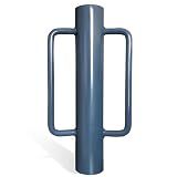 ARIFARO 17 Inch Fence Post Driver 12LB T Post Driver with Handle Heavy Duty Hand Post Pounder with Handle for U Fence Post Wooden Post
