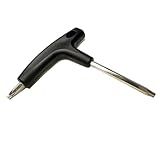 Symypy Golf Wrench Driver Tool TLC Multi-Function Taylormade M1/ M2/M3/M4/SLDR/RBZ COBRA F9 Golf Dual Wrench Club Tools T20 T25 Universal Weights Shaft Adapter(T20+T25+Black)