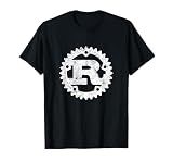 Rust Programming Logo Distressed t-Shirt T-Shirt