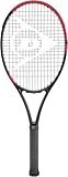 Dunlop Sports Team 285 Pre-Strung Tennis Racket, 1/4 Grip, Black/Red