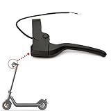 MORICHS Left Handle Brake Lever Spare Parts for NIU KQi2 Pro / KQi3 Sport / KQi3 Pro / KQi3 Max Electric Scooter, Replacement Handlebar Lever Parts Brake Assembly Kit, Black