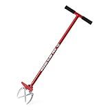 Garden Weasel Claw Pro – Black Grip | 3-in-1 Twist Tiller, Cultivator, Weed Puller & Soil Loosener | Gardening Hand Tool | 91336-A