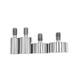 SUXING Flat Contact Points for Dial Digital Indicator Depth Gauge Thickness Gauge 4-48 UNF Thread (4-48UNF A Set)