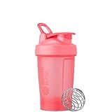 BlenderBottle Classic V2 Shaker Bottle Perfect for Protein Shakes and Pre Workout, 20-Ounce, Light Pink
