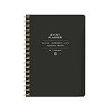 Fringe Studio Large Kraft Paper Spiral Die-Cut Tabbed Event Planner w/Sticker Sheet, "SIGNATURE", Approx. 7.25" w x 10" h, 200 Pg, Wedding Collection (343501)