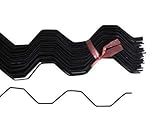 Bootstrap Farmer Spring Wire PVC Coated, 10 Pack, Greenhouse Film Spring Lock for Attachment of Plastic Poly Film and Shade Cloth