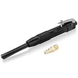 NATGAI Compact Air Needle Scaler, 12 Needles Pneumatic Rust Paint Remover