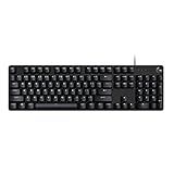Logitech USB 2.0 G413 SE Full-Size Mechanical Gaming Keyboard - Backlit Keyboard with Tactile Mechanical Switches, Anti-Ghosting, Compatible with Windows, macOS - Black Aluminum