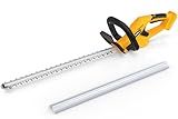 HEINPRO Cordless Hedge Trimmer 22-Inch Compatible with DEWALT 20V MAX Battery, Electric Hedge Trimmer Cordless, Bush Trimmers for Garden, Battery Powered Hedge Trimmers (Tool Only)
