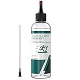 Treadmill Belt Lubricant, 100% Silicone Treadmill Lube High-Temperature Resistant Stable Lubricant, with Application Tubes and Precision Screw Caps 500cs, 4.2 Ounce