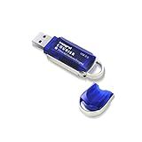Integral Courier 16GB Encrypted USB Flash Memory - Keep Sensitive Data Safe with USB Drive Hardware Encryption - USB Flash Drive with FIPS 197 Security Standard to Help with GDPR Compliance, Blue