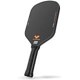 JOJOLEMON Pickleball Paddles Featuring a Raw Carbon Fiber Paddle Face and 16mm Power Polymer Core Pickleball Rackets Designed for Spin and Consistency