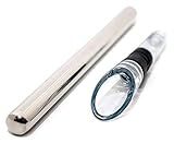 Sip and Conquer 3-in-1 Wine Chiller Stick - Stainless Steel Bottle Cooler - Freezer Stick - Aerator & Pourer Decanter - 3 Bottle Capacity