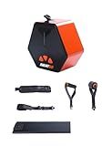 Portable Home Gym, Cable Fitness Machine, Resistance Adjustable Functional Trainer, Full Body Workouts, App & Bluetooth Connection, Fitness Anywhere, Orange