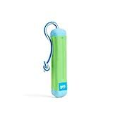 Chuckit! Amphibious Bumper Fetch Stick Toy for Dogs - Floats in Water - Interactive Dog Toys to Keep Them Busy - Tough Rubber, Nylon, and Foam - Non-Slip Rope Handle - Size Medium - Assorted Colors