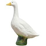Union Products Goose Outdoor Lawn and Garden Statue, 23" Tall Animal Figurine for Patio, Balcony, or Front Porch Decor, White