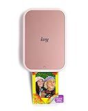 Canon Ivy 2 Mini Photo Printer, Print from Compatible iOS & Android Devices, Sticky-Back Prints, Blush Pink