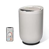 Dywarmic Smart Towel Warmer - Coolbreeze Insulation Tech | Voice Control with Alexa & Google Assistant | Stainless Steel Bucket | Matte Finish | 20L