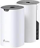 TP-Link Deco S4 Whole Home Mesh WiFi System - Up to 3,800 Sq.ft. Coverage, AC1900 WiFi Router and Extender Replacement, Parental Controls, Deco S4(2-Pack)