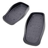 DYNWAVE 2Pcs Elliptical Machine Pedals Foot Pedal Replacement Non Slip Multipurpose Footboard Exerciser Stepper for Gym Use
