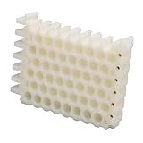 Cable Dresser Organizing Tool 9mm Hole Diameter ABS Copper for CAT 5 6 7 Cables, Compact Wire Comb for Home Office Server Rack Cable Management