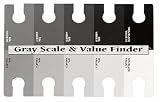 Color Wheel The Company Gray Scale & Value Finder-4"X6"