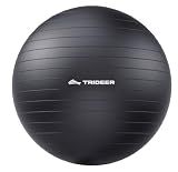 Trideer Yoga Ball for Exercise, Pregnancy, Exercise Ball, Pump Included