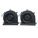 (2 Pack) CPU Cooling Fans Intended for HP Pavilion Gaming 15-EC 16-A Series Laptop L77560-001 15-ec1000 15-ec1073dx 15-ec0751ms 15-ec1015nu 15-ec1009na 15-ec0901na 16-a0075cl 16-a0032dx