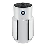 Shark Air Purifier for Home with NeverChange(5-Year) HEPA Air Filter, 1400 sq. ft. for Powerful Multi-Room Purification, Filters Smoke, Captures 99.98% of Particles & Dust, HP302, White