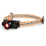 Celestron – Night Vision Headlamp – Multiple Light Modes – Includes SOS Setting – Ideal for Astronomy and Camping – 100 Hours of Usage – 45° Adjustable Angle