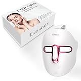 SDKWDH Red Light Therapy for Face, Led Face Mask Light Therapy, Anti-Aging Infrared Therapy for Wrinkles, Fine Lines, 7-1 Colors LED Facial Skin Care Mask