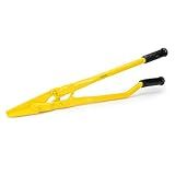 IDL Packaging H-305 Steel Strapping Cutter for 1 1/4" and 2" Straps Width and 0.05" Thickness – Heavy Duty Best in Class Tool with Even Longer Handles – Two-Hands Operation Tool