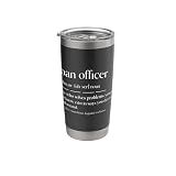 Funny Loan Officer Noun Mortgage Broker Stainless Steel Insulated Tumbler