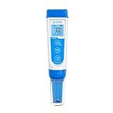 Apera Instruments AI311 Premium Series PH60 Waterproof pH Pocket Tester Kit, Replaceable Probe, ±0.01 pH Accuracy, Lcd display