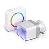 Wireless Motion Sensor Door Chime, Motion Detector Alarm Indoor with 500 FT Range Security Alert Monitor System for Home/Garage Door/Store, USB/Battery Powered