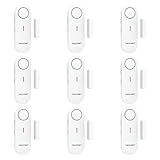 TECKNET Door Alarms for Kids Safety, Window Alarm Pool Alarms Door Alarm for Home Security, 2-in-1 Alarm & Chime, 3-Level Volume Control, Wireless Alarm for House Hotel Cars Sheds Caravans (9 Pack)