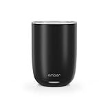 Ember Temperature Control Smart Cup, 14 oz, App-Controlled Heated Coffee Cup, Includes Lid, Espresso Mug with 90 Min Battery Life, Black