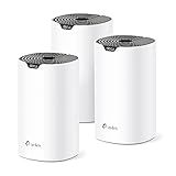 TP-Link Deco S4 Mesh AC1900 WiFi System - Up to 5,500 Sq.ft. Coverage, Replaces WiFi Router and Extender, Gigabit Ports, Works with Alexa, Deco S4(3-Pack)