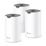 TP-Link Deco S4 Mesh AC1900 WiFi System - Up to 5,500 Sq.ft. Coverage, Replaces WiFi Router and Extender, Gigabit Ports, Works with Alexa, Deco S4(3-Pack)