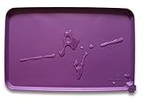 Hoki Found Silicone Pet Food Mats - Non Slip Dog Cat Bowl Placemats - Waterproof Dog Cat Food Mats for Carpet - Eggplant