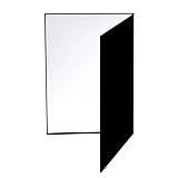 Photography Reflector Cardboard, Light Control Board for Studio Photography (1 Pack, 12 x 8 Inch)