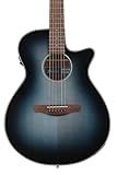 Ibanez AEG50 Acoustic-Electric Guitar - Indigo Blue Burst High Gloss