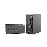 Mini PC, 8 Cores i3-N305(up to 3.8GHz) 8C/8T, 16GB RAM 512GB SSD Dual 2.5G LAN, 7 USB Ports Mini Desktop Computers Windows 11, 4K Triple Display, Type-C, WiFi 6, BT5.2, Micro PC for Home Office