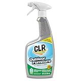 CLR Brands Outdoor Furniture Cleaner, 26 oz. Spray Bottle, Cleans Outdoor Surfaces, Remove Dirt and Grime from Fabric, Wood, Wicker, PVC, Plastic and More