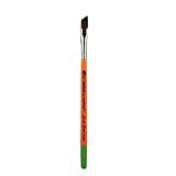 Bolt Face Painting Brushes by Jest Paint - Small Firm Angle