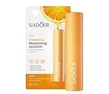 Sadoer Orange Vitamin C lip balm