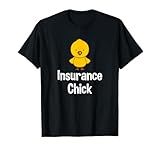 Insurance Chick Insurance Broker Insurance Agent T-Shirt