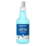 Amazon Basics Dishwasher Rinse Aid Liquid, 32 Fl Oz, Pack of 1